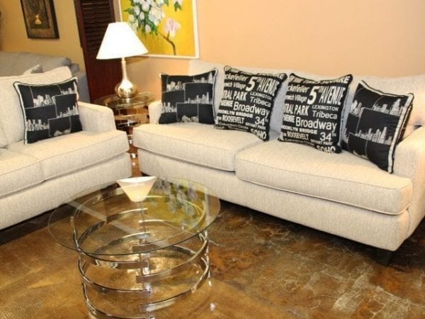 EZ Taupe Sofa & Love seat set