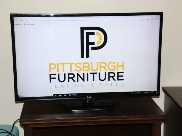 42 Inch HDTV available at Pittsburgh Furniture Leasing
