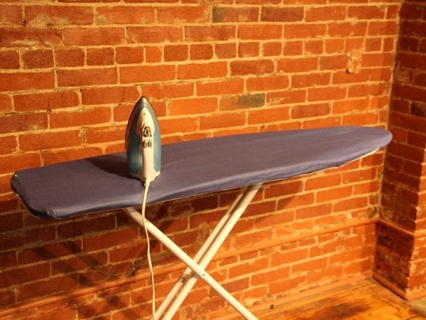 Iron and Ironing board available at Pittsburgh Furniture Leasing