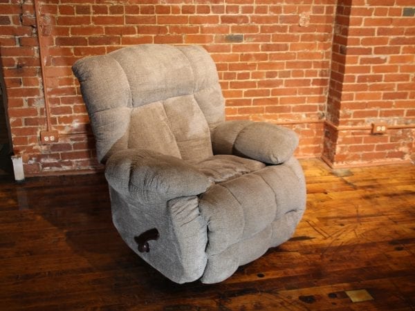 Tan Upholstered Recliner available for lease at Pittsburgh Furniture Leasing