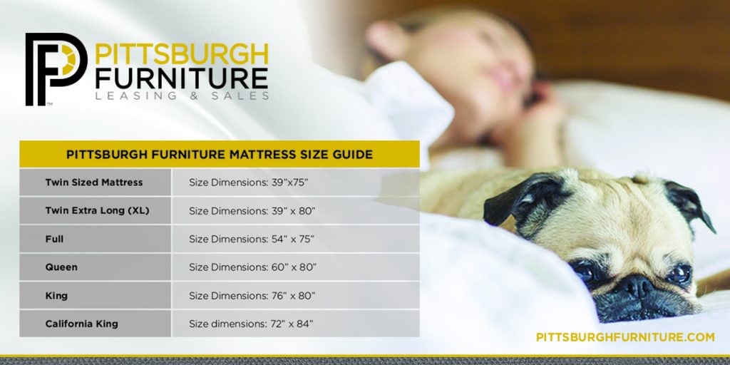 Choosing Bed Sizes Pittsburgh Furniture Leasing
